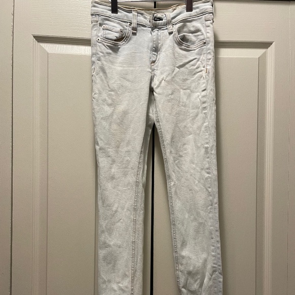 Rag & Bone Light Wash Skinny Jean - Picture 2 of 6